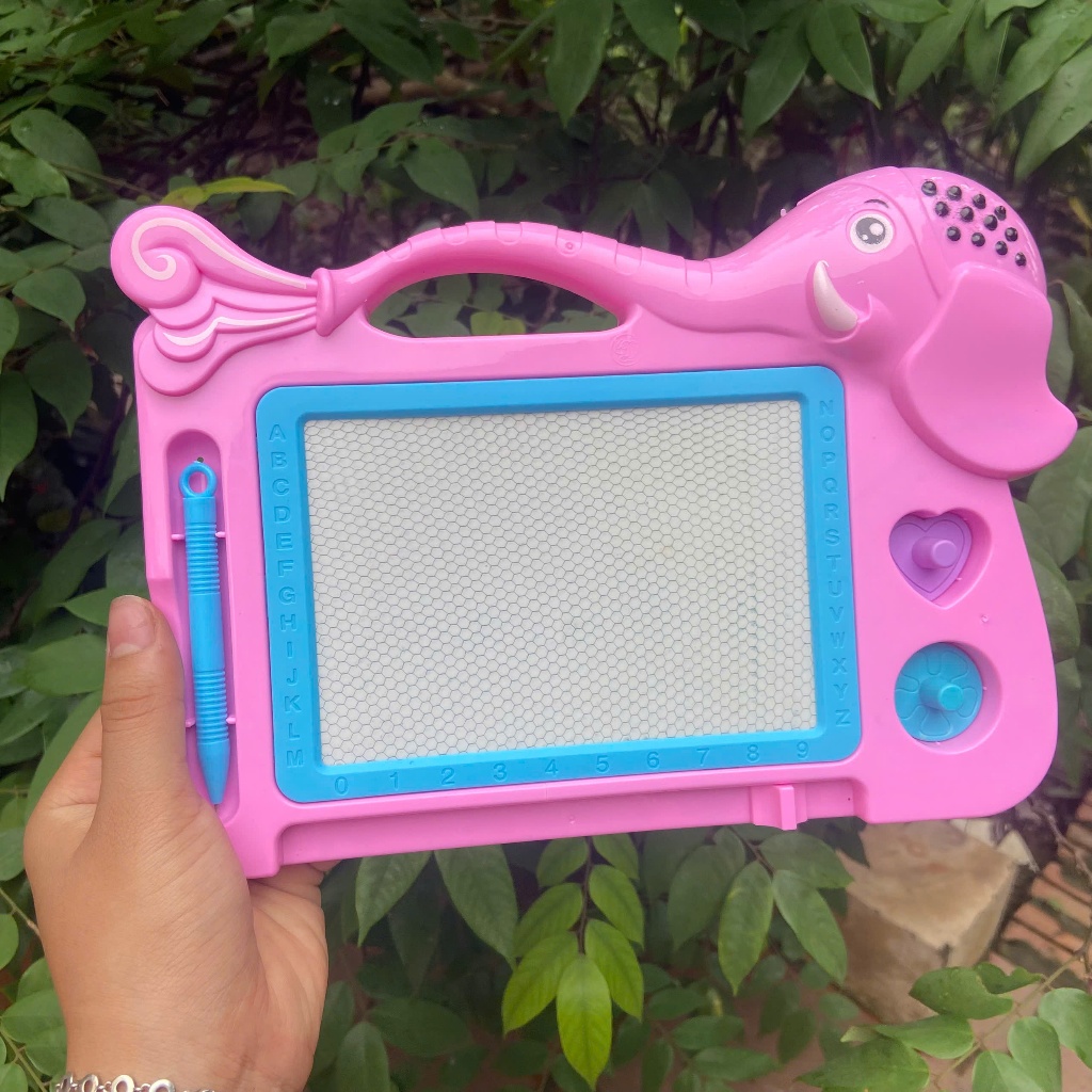 Bảng viết từ tự xoá 25x31cm hình đẹp - Bảng gạt tự xóa từ tính