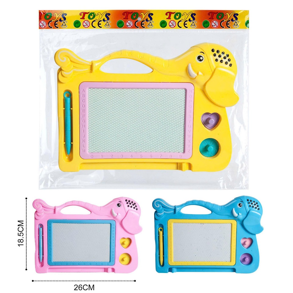 Bảng viết từ tự xoá 25x31cm hình đẹp - Bảng gạt tự xóa từ tính
