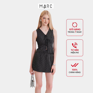MARC FASHION Váy Skort Cơ Bản Kẻ Sọc - CBNH103524