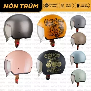 Mũ Bảo Hiểm 3/4 Royal M139 Kính Âm Chính Hãng - Size M L XL XXL Cho Nam Nữ Đi Xe Máy - Nón Trùm