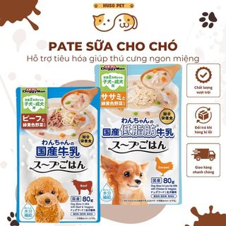 Pate Cho Chó Làm Từ Sữa Bổ Sung Thịt Gà Thịt Bò Và Rau Củ Bổ Sung Dinh Dưỡng Và Dễ Tiêu Hóa