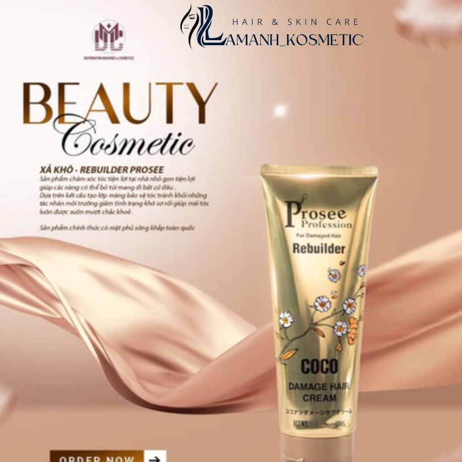 Xả Khô PROSEE PF1 - COCO DAMAGE HAIR CREAM 230ml | Shopee Việt Nam