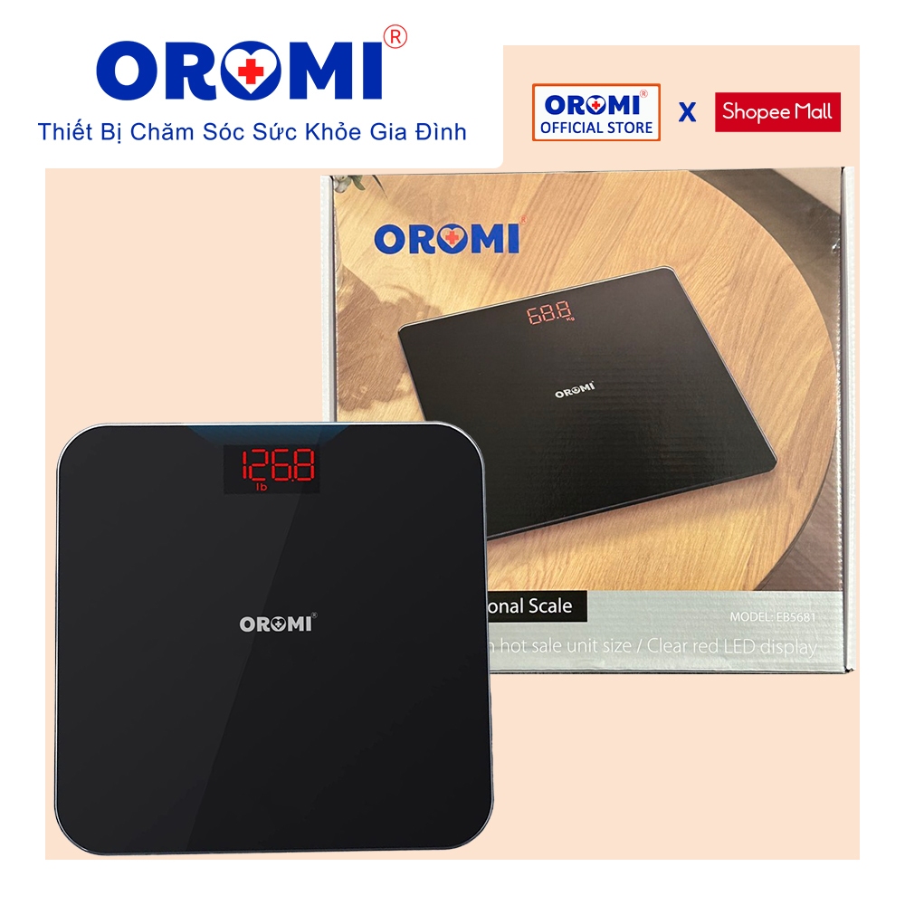 Cân sức khỏe điện tử OROMI EB5681