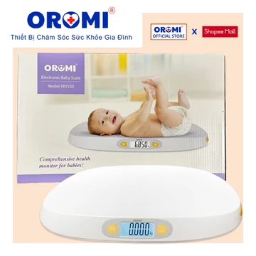 Cân Điện Tử Trẻ Em OROMI ER7230 - Cân Trẻ Sơ Sinh Kỹ Thuật Số