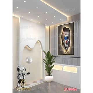 Phông nền livestream TS Decor, background chụp ảnh dạng góc giúp không gian rộng rãi in 3D/5D đủ kích thước