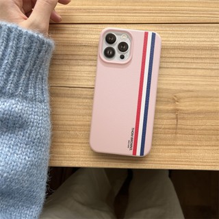 Ốp Lưng iPhone TPU Hoạ Tiết Da Mềm Thom Brown Chống Sốc, Chống Bẩn Cao Cấp - iP X/XS/11/12/13/14/15/16/17/Plus/Pro/Max
