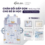 [Hỏa tốc] Bộ chăn gối cho bé mầm non Gia An home decor gấp gọn 5 trong 1 size 70x120cm 70x140cm cho bé mẫu giáo tiểu học — ảnh 8