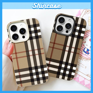 Ốp Lưng iPhone TPU Hoạ Tiết Da Mềm Kẻ Sọc Chống Sốc, Chống Bẩn Cao Cấp - iP X/XS/11/12/13/14/15/16/17/Plus/Pro/Max/Air