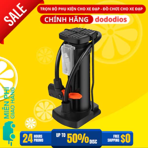 Bơm Xe Đạp Xe Máy Dododios Đồng Hồ Chính Xác - Màu Ngẫu Nhiên