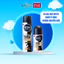 Combo Xịt Và Lăn Khử Mùi NIVEA MEN Black&White Strong Ngăn Vệt Ố Vàng Vượt Trội 150ml/50ml