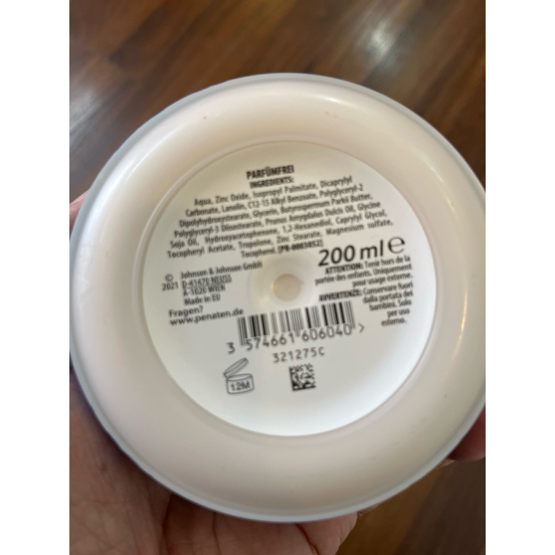 Kem chống Hăm Penaten Wundschutzcreme, Hăm Tã, Mẩn Đỏ - Hộp 200ml Dùng Cho Trẻ Sơ Sinh