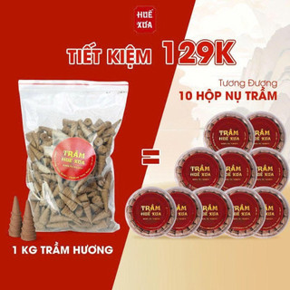 Túi 0.5 Kg Nụ Trầm Thuốc Bắc, Trầm Hương Tự Nhiên, Trầm Huế Xưa, nụ dùng cho lư, không hóa chất