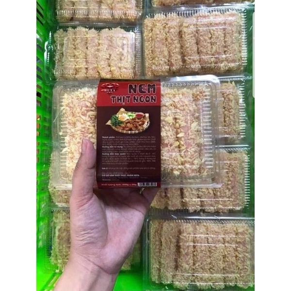 NEM CHUA RÁN HỘP 440G _ NEM CHUA RÁN HÀ NỘI