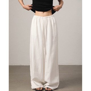 𝙏𝙄𝙉𝙔 𝙋𝘼𝙉𝙏 - Quần Linen Tưng ống suông
