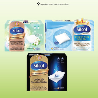 Bông Tẩy Trang Silcot Velvety Touch Cotton (66 Miếng, 82 Miếng)