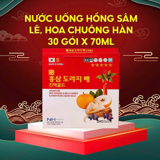 Nước Hồng Sâm Lê Cát Cánh Bổ Phổi SMS BIO PHARM Hàn Quốc
