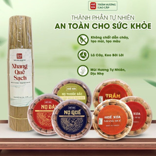 Túi 0.5 Kg Nụ Trầm Thuốc Bắc, Trầm Hương Tự Nhiên, Trầm Huế Xưa, nụ dùng cho lư, không hóa chất