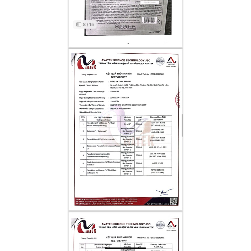 [NOWSHIP] Đông Trùng Hạ Thảo Hộp Gỗ Vàng 60 Gói Hàn Quốc [DATE 2028]