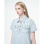 Đầm Denim Xanh Nữ Dáng Xuông Túi Hộp - THUNDEROUS POCKET DRESS / BLUE