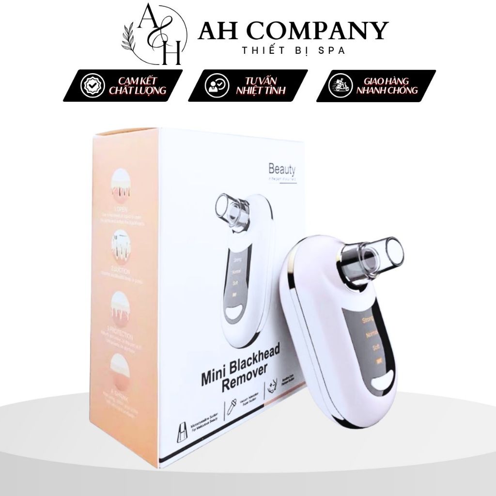Máy Hút Mụn Mini Remover Tích Điện, Máy Hút Mụn Siêu Khoẻ, Sử Dụng Tiện Lợi Dùng Cá Nhân, Spa, Thẩm Mỹ Viện