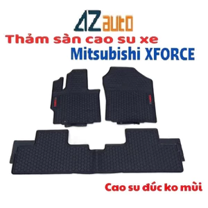 Thảm lót sàn cao su đúc xe Mitsubishi Xforce 2024-2025 hàng cao cấp