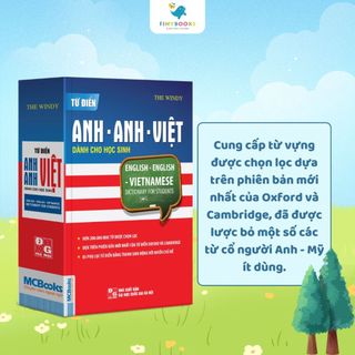 Sách - Từ điển Anh-Anh-Việt dành cho học sinh (Tái bản 2020)