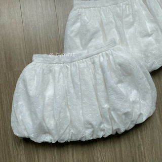 BLOOM SKIRT | Chân váy bí phồng cạp thấp lưng chun phong cách đơn giản, nhẹ nhàng | ByMintt