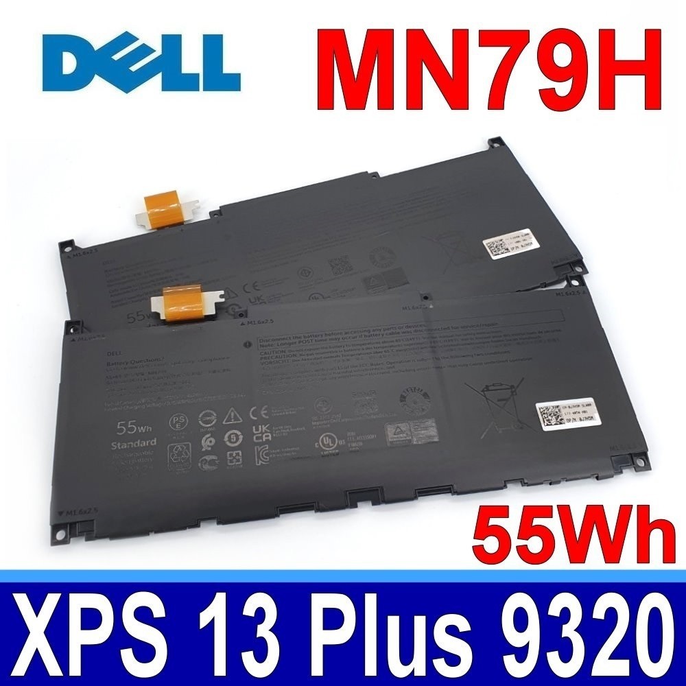 WLTree Batteria DXGH8 Per Dell XPS 13 7930 9380 9370 13 7391 7390