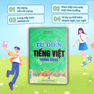 Sách - Từ điển Tiếng Việt thông dụng (Bìa Cứng Xanh)