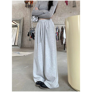 Quần Ống Rộng ELEGANTE Chất Liệu Nỉ 2 Da Siêu Tôn Dáng Tôn Da