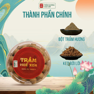 Túi 0.5 Kg Nụ Trầm Thuốc Bắc, Trầm Hương Tự Nhiên, Trầm Huế Xưa, nụ dùng cho lư, không hóa chất