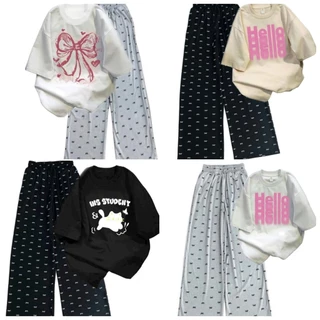 [ Rẻ Vô Địch ] Tổng Hợp Các Sét Quần Mẫu Mới Chờ Neo + Mix Áo Phông Form Rộng Unisex