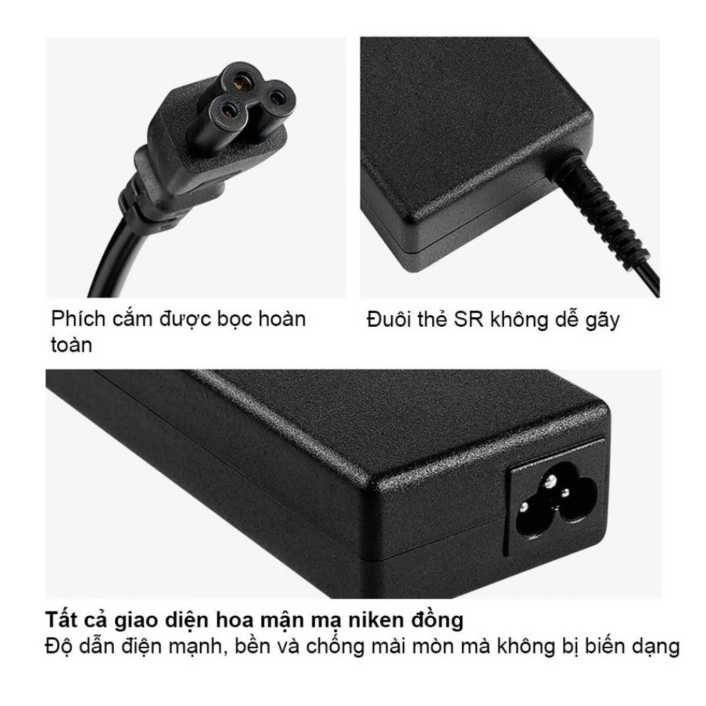 Sạc Laptop HP 90W Zin Cao Cấp - Sạc HP Chân To - Sạc Máy Tính HP Bảo Hành 12 Tháng LỖI ĐỔI MỚI