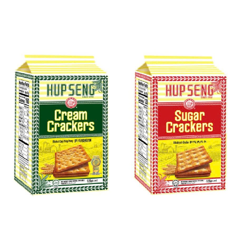 Bánh Lúa Nhí Hup Seng Cream Crackers (Gói 125g) | Shopee Việt Nam