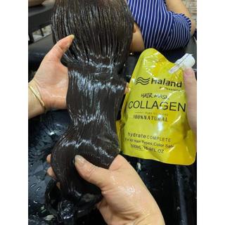 Kem Ủ Tóc Collagen Haland 500ml - Dưỡng Tóc Mềm Mượt & Bảo Vệ Tóc
