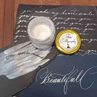 Bút quản chéo Calligraphy, bút chấm mực, luyện nét thanh đậm, luyện chữ đẹp,  giấy tập viết Calligraphy, mực chấm quản