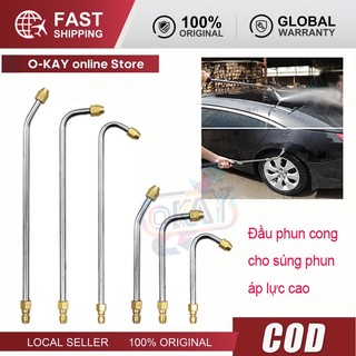 Phụ Kiện Chuyên Dụng BDGF 2555°/90°, Đầu Súng Phun Nước Áp Suất Cao Hình Chữ U 1/4", Chất Lượng Cao, Giá Tốt, Free Ship