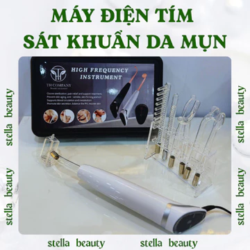 Máy Điện Tím Sát Khuẩn TH COMPANY, Dùng Sau Nặn Mụn Dùng Cho Spa TMV - Stella Beauty