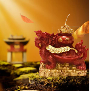 Nến Long Quy - Cúng Thần Tài - Nến trang trí phong thủy