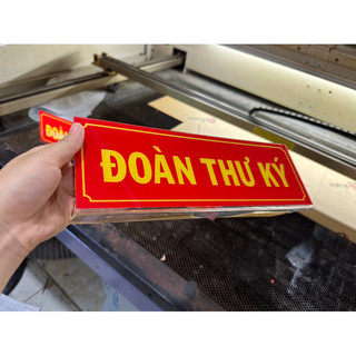 Bảng Tên Mica Để Bàn 15x30cm – Làm Theo Yêu Cầu