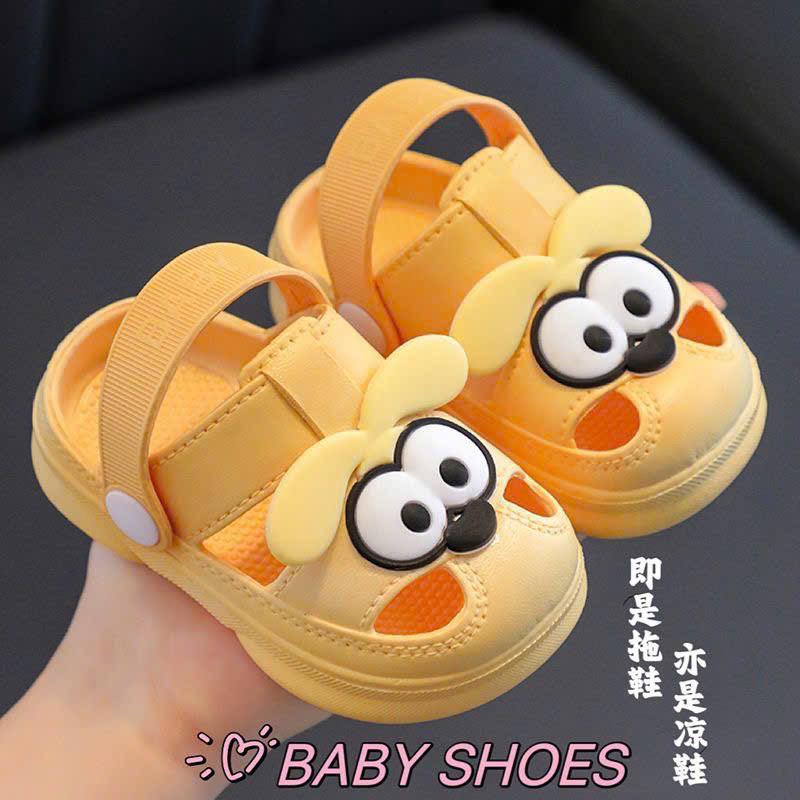 (Order) Dép cross ôm chân chú chó dễ thương dành cho bé trai - bé gái