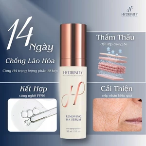 Tinh Chất Hydrinity Renewing HA Serum Hỗ Trợ Trẻ Hoá Da Toàn Diện