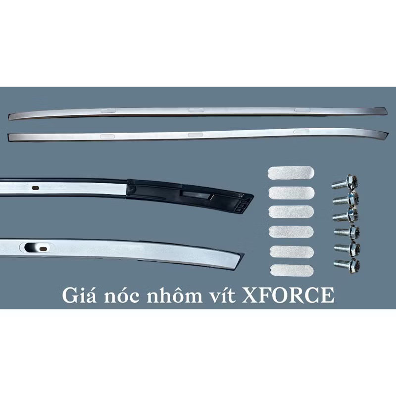Thanh giá nóc Mitsubishi Xforce 2024-2026 kèm ốc vít hàng cao cấp