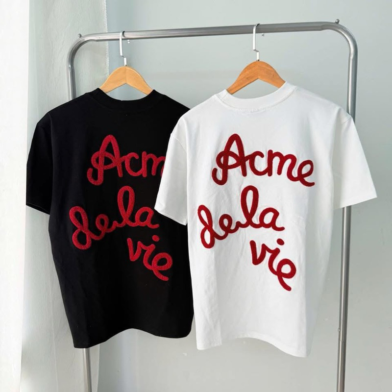 Áo Thun Thêu Xù Form Rộng Unisex Nam Nữ Chất Vải Cotton Dày Dặn Thời Trang Năng Động