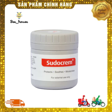 Kem hăm Sudocrem, kem chống hăm cho bé hộp 60g UK - 𝐁𝐞𝐞 𝐡𝐨𝐮𝐬𝐞
