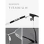 Titanium Elite Gọng Kính Nam Despoints Titanium cao cấp, thay được mọi loại tròng.