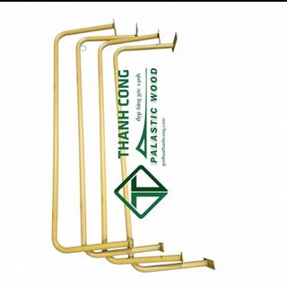 Thanh U Treo Quần Áo, Thanh Sào, U Cách tường 30cm: Dài 80cm, 1m2 , Sắt + Sơn Tĩnh Điện