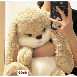 Gấu bông mặt xị 55cm cưng xỉu