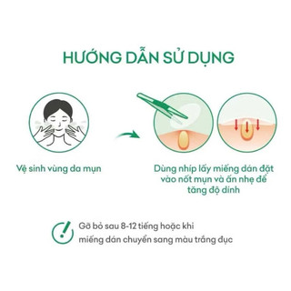 Miếng Dán Mụn Acnes Giúp Giảm Mụn Sưng Viêm 24 miếng