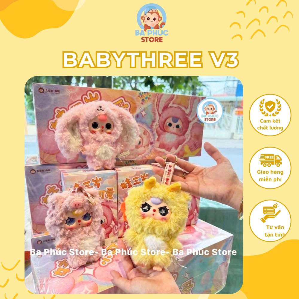 Baby Three V3 (phiên bản mini), Blindbox BABYTHREE V3 mini động vật ...